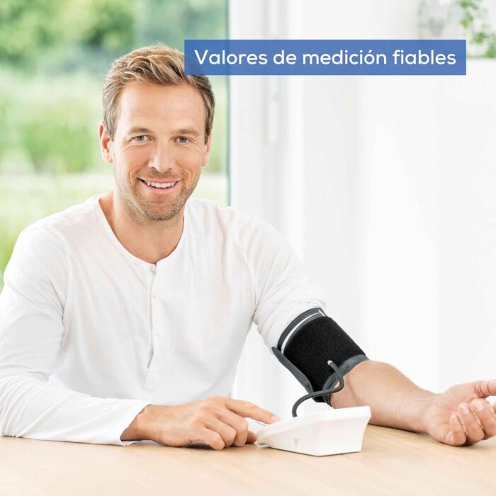 Beurer BM26 Upper Arm Blood Pressure Monitor, Large Cuff, 4 Users, Automatic & Digital, Large Display, Irreg. Heartbeat Detector, Cuff Circ. 8.7”-16.5”, Home Use BP Machine Kit, Highly accurate - Image 2