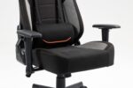 Porodo Gaming Chair with Fabric+PU+Sudede Covered form, Class4 100Mm Gas Lift and 2D - Image 5