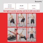 Beauenty Elastic Fitness Bar,Home and Professional Gym Equipment,Detachable Exercise Elastic Vibrating Rod/Fat Burn Equipment For Aerobics/PilatesSports/yoga - Image 4