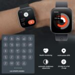 CMF BY NOTHING Watch Pro Smartwatch,1.96'' AMOLED Display, IP68 Water Resistant Multi-System GPS Fitness Tracker with Health Monitoring, 13Day Battery Life, Black Grey - Image 3
