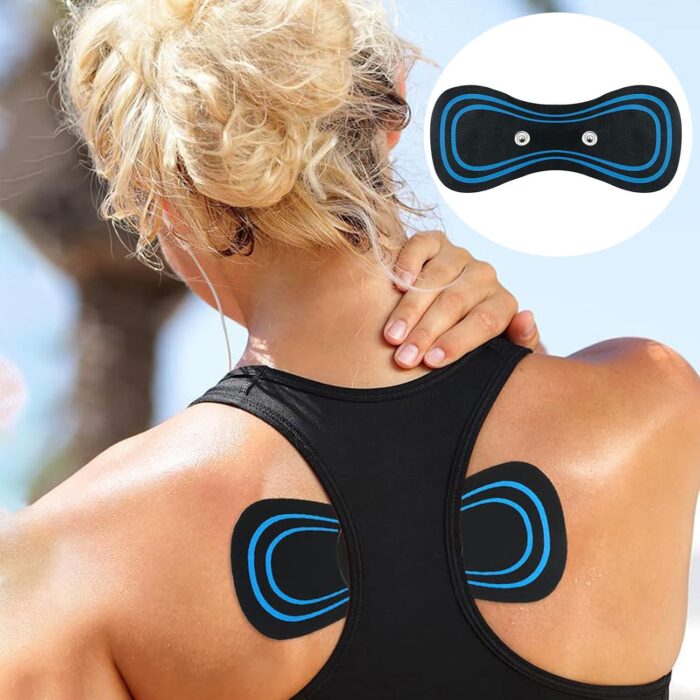 Qinsky Patches Massagers, 5PCS Cervical Massage Pad for Neck, Shoulder, Back, Waist, Arms, Legs - Mini Lymphatic Massager - Image 6