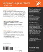 Software Requirements Third Edition by Karl Wiegers and Joy Beatty - Paperback - Image 2