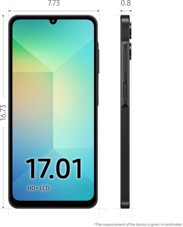 Samsung Galaxy A06 5G Unlocked (4GB RAM, 128GB) – 50MP Dual Camera | IP54 | International Version | Expandable Storage | Works Worldwide, Black - Image 6