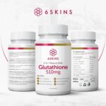6SKINS® 6in1 Beauty Elixir with L-Glutathione 510mg, NAC 102mg & Hyaluronic Acid 150mg Glutathione Supplement with 4x Absorption - Immune & Liver Support, Powerful Antioxidant for Skin - 60 Capsules - Image 3
