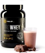 Whey Protein Powder for Muscle Growth & Recovery | Chocolate Delight Flavor | 30g Protein, 4.8g BCAAs & 2.1g Carbs per Serving | 28 Servings (2lbs) | Post-Workout & Keto Friendly | FUEL-UP by Kcal - Image 6