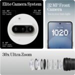 Nothing Phone (3a) 128 GB - mobile phone with 32 MP front camera, 30x ultra zoom, 50W fast charging and 6.77" FHD+ flexible AMOLED display - White - Image 5