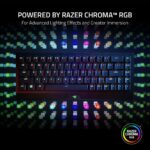 Razer BlackWidow V3 Mini HyperSpeed - Phantom Edition, 65% Wireless Mechanical Gaming Keyboard, Yellow Mechanical Switches, RGB customizable backlighting, Doubleshot ABS keycaps, US Layout - Black - Image 6