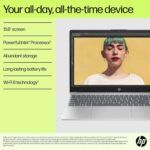 HP Laptop 15-fd0111ne, 15.6" Full HD Display, Intel® Core™ i7-1255U, 16GB RAM, 512GB SSD, Intel® Iris® Xe Graphics, Windows 11 Home, Keyboard English/Arabic, Natural silver [B21RHEA] - Image 6