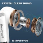 Honeywell Newly Launched Trueno U5100, in-Ear Wireless Hybrid ANC TWS Earbuds, with 33 dB ANC, Low Latency Mode, 6 mics, Bluetooth V5.2, 62 Hours of Playtime, 2 Years Manufaturer Warranty - Image 3