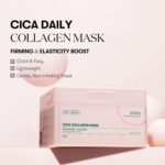 VT COSMETICS Daily Collagen Mask 30ea | Facial Sheet Mask for Firming, Plumping, and Improving Skin Elasticity, 30 Day Supply, Korean Skincare - Image 2