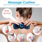 Qinsky Patches Massagers, 5PCS Cervical Massage Pad for Neck, Shoulder, Back, Waist, Arms, Legs - Mini Lymphatic Massager - Image 7
