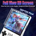 HYRAINBOW R36Max Handheld Game Console, Portable Mini Retro Handheld Game Console, 4.0 Inch IPS Video Gaming Console with 64GB TF Card Over 18000+ Pre-Installed Retro Games, 4000mAh Battery, White - Image 4