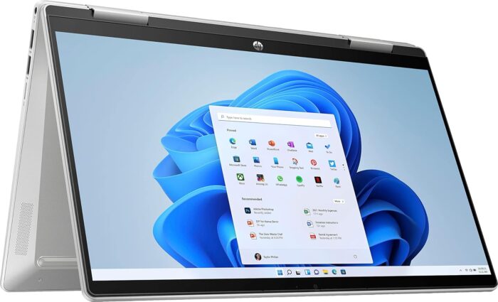 Hp Pavilion X360 2 In 1 Laptop 14-Ek0033Dx I5-1235U-4.4Ghz Processor, 8Gb Ram, 512Gb Ssd, 14" Fhd Touch Display, Windows 11 Home, Intel Iris Xe Graphics, Silver - Image 4