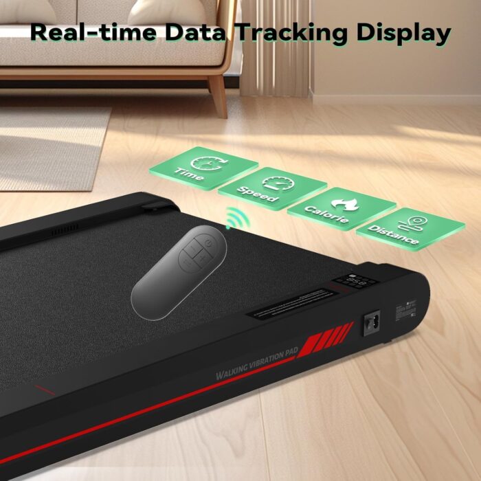 Sperax Walking Pad Treadmill with APP,Under Desk Treadmill,Vibration Walking Pad 150KG Capacity - Image 5
