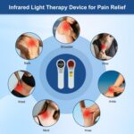 Yoveck Red Light Therapy Device, 4x980nm, 4x810nm, 16x660nm, Handheld Red Light Therapy for Body or Dogs Pain Relief, Joint Muscle, Ankle and More, for Pets, Near Infrared Light Therapy at Home - Image 3
