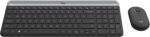 Logitech MK470 Wireless Keyboard and Mouse Combo for Windows, USB 2.4GHz Receiver, 12 FN Keys, Minimalist and Stylished, for Windows 10,11 or Later, Works with Surface - Black - Image 3