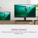 Dell 24 Monitor - SE2425HM, Full HD (1920x1080), 100Hz, IPS, 5ms, VESA (100x100mm), HDMI, VGA, 3 Year Warranty, Black - Image 6