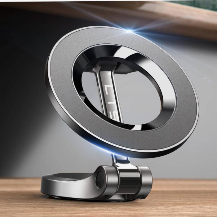 LISEN for MagSafe Car Mount, [24 Strong Magnet] 360° Rotation Magnetic Phone Holder for Car, Mobile Holder for Car Accessories Fit for iPhone 16 15 Pro Max Plus 14 13 12 MagSafe Cases - Image 1