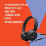 JBL Tune 520C USB-C Wired Headphones – Hi-Res Audio, Pure Bass Sound, 3-Button Remote, Padded On-Ear Design – Purple - Image 3