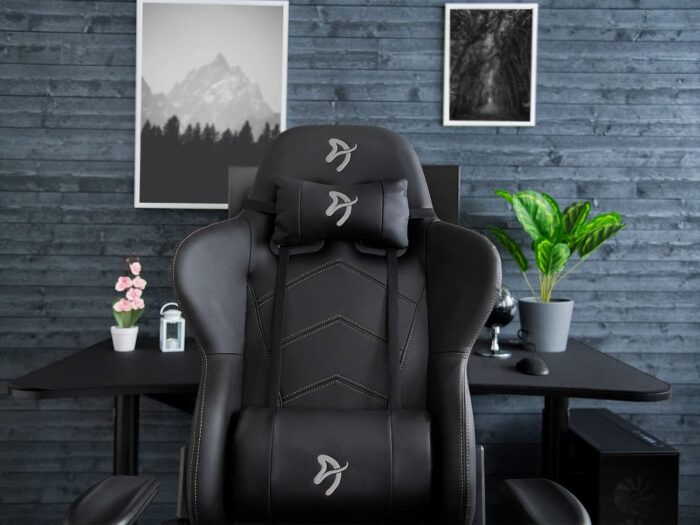 AROZZI Gaming Chair Inizio BlackGrey logo - Image 2