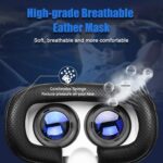 3D VR Glasses with Controller, Blu-ray Eye Protection, Virtual Reality Headset Compatible with 5~7 Inch iOS and Android Smartphones, Ideal for Gaming and Movies, Gift Bluetooth teeth - Image 4