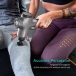 Mebak 3 Massage Gun, Massage Gun Deep Tissue for Athletes, Professional Muscle Percussion Massager Gun for Shoulder Leg Back Body Pain Relief, Quiet Portable Sport Massager, Gifts for Him - Image 8