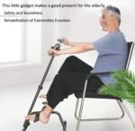 Pedal Exerciser Bike Hand Arm Leg and Knee Peddler Adjustable Fitness Equipment for Seniors, Elderly Home Pedal Exercise Bike for Total Body - Image 7