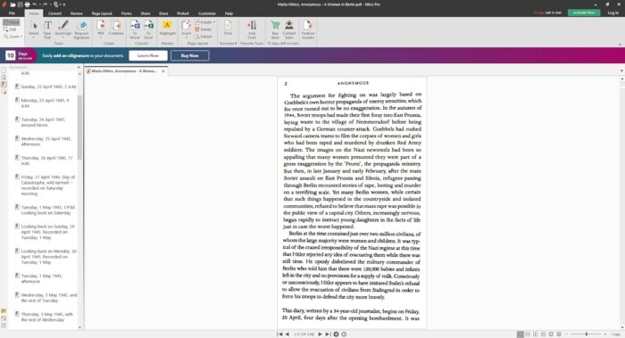 Nitro PDF Pro 14 - Professional PDF Editor – Edit, Protect, Annotate, Convert, Fill & Sign PDFs - 1 PC / 1 User / Lifetime License - Image 2