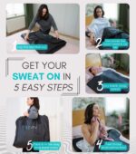 REVIIV Far Infrared Sauna Blanket with Insert Towel - v2.0 New & Improved! Longer Cable Low EMF | Portable Infrared Saunas for Home Therapy, Detox - Infared Blanket Sauna 85–185 °F Temp Range - Image 5