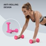 PROIRON Neoprene Dumbbells Weights Exercise & Fitness Dumbbells in 1kg 1.5kg 2kg 3kg 4kg 5kg 8kg 10kg Pair - Image 4
