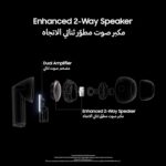 Samsung Galaxy Buds3 Pro, Silver, Wireless Bluetooth Earbuds with Adaptive: Noise Control, Hi-Fi Sound, 360 Audio (UAE Version) - Image 4