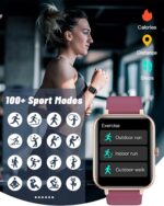 GRV Smart Watch Answer Dial Call,Smart Watches for Women Men with Heart Rate Monitor,Step Counter,Sleep Tracker,Sports Fitness Tracker Watch Call SMS Notification Smartwatch for Android iOS Phone - Image 4