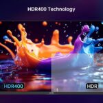 KTC 27 Inch QHD Gaming Monitor, 200Hz 1ms GTG Fast IPS 2K Computer Gamer Monitor, 1440P HDR Frameless with Adaptive Sync, Tilt Adjustment, VESA Compatible, Eye Care, DisplayPort HDMI, H27T22C - Image 4