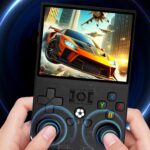 Retro Gaming Console, Handheld Game Console 720x720 4 Inch Screen, Retro Video Game Console 4000mAh Rechargeable Portable for (128GB) - Image 6