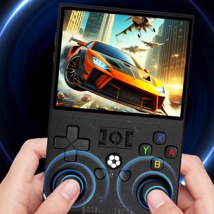 Retro Gaming Console, Handheld Game Console 720x720 4 Inch Screen, Retro Video Game Console 4000mAh Rechargeable Portable for (128GB) - Image 6