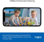 Tapo Mini Smart Security Camera, Indoor CCTV, Works with Alexa&Google Home, No Hub Required, 1080p, 2-Way Audio, Night Vision,Device Sharing (TC60) [Amazon Exclusive] No Monthly Fee - Image 3