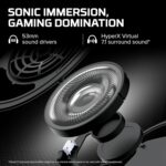 HyperX Cloud II Gaming Headset for PC & PS4 & Xbox One, Nintendo Switch, Red, Wired - Image 3