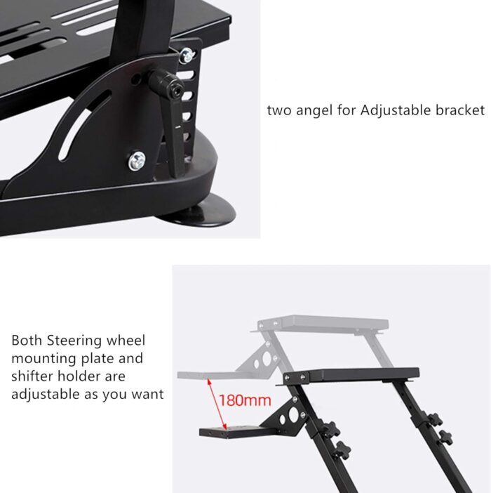 Dshot Racing Wheel Stand for Logitech G25/G27/G29/G920/PS4/Xbox - Image 5