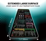 Aowin Excel Shortcut Keys Mouse Pad,Large Excel Cheat Sheet Desk Pad,Computer Desk Mousepad Over 150 Shortcut Keys,Non-Slip&Waterproof Desk mat,PC Spreadsheet Keyboard Mat for Office Use - Image 7