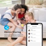 Baytion WiFi Smart Plug, 16A WLAN Smart Socket with Energy Monitoring,4 Pack 2.4GHz WiFi Outlet with Smart Life APP Wireless Remote Control,Works with Alexa and GL Home (No Hub Required)(4 Pack) - Image 7