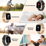 Nemheng Smart Watch for Women Men (Call Receive/Dial) Fitness Tracker Waterproof Smartwatch - Image 4