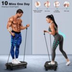 Max Strength - Vibration Plate Exercise Machine - Motion Vibration Platform | Whole Body Viberation Machine for Home, Weight Loss Vibration plate for professional massage Machine - Image 3