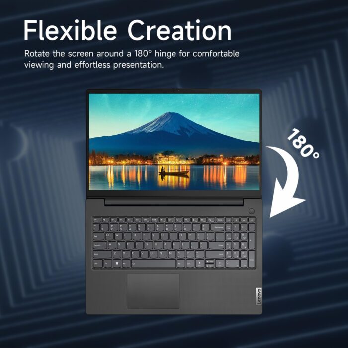 Lenovo V15 High-Performance Business Laptop, 15.6" FHD Display, 13th Gen Intel 10-Core i7-13620H, 16GB RAM, 512GB SSD, Webcam, HDMI, Wi-Fi 6, Windows 11 Pro, Bundle with ADATA 64GB USB Flash Drive - Image 4