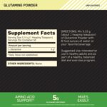 OPTIMUM NUTRITION L-Glutamine Muscle Recovery Powder, 300g - Image 2