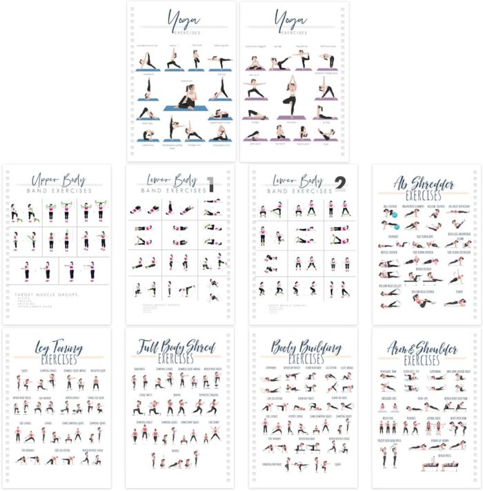 ceiba tree Food and Fitness Journal Meal Journal Diary Workout Wellness Log Notebook Planner Weight Loss Diet Meal Exercise Training Health Tracker 6.1" x 8.5" Hard Cover - Image 7