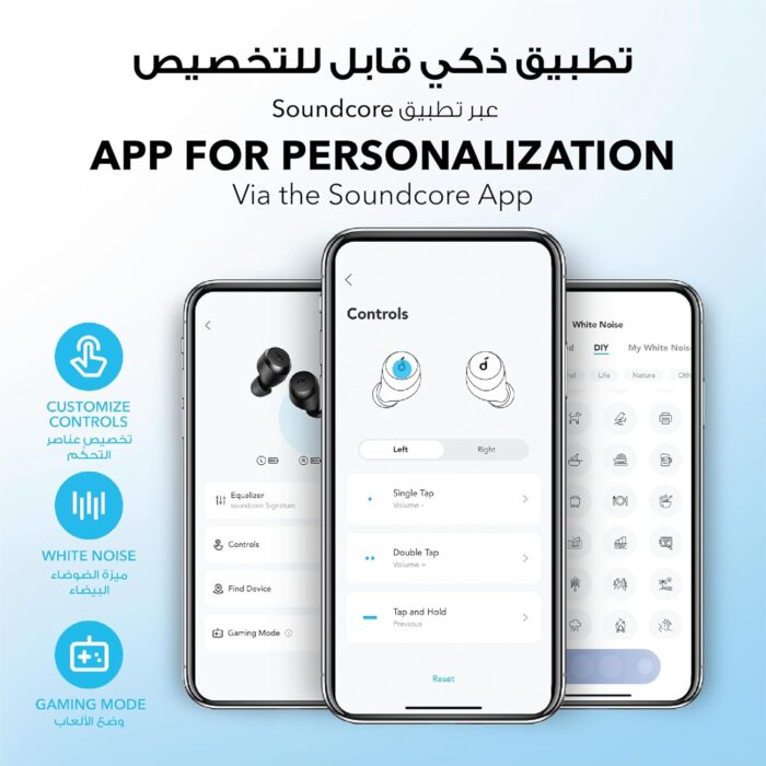 soundcore by Anker A20i True Wireless Earbuds, Bluetooth 5.3, App, Customized Sound, 28H Long Playtime, Water-Resistant, 2 Mics for Al Clear Calls, Single Earbud Mode, Portable Design - Image 3
