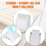 jomtown RGB Headphone Stand White and Gaming Headset Stand with 3-USB Hub, Featuring 6 LED colors + Breathing Light Mode, suitable for various places,The Ultimate Gaming Accessory for Gamer - Image 8