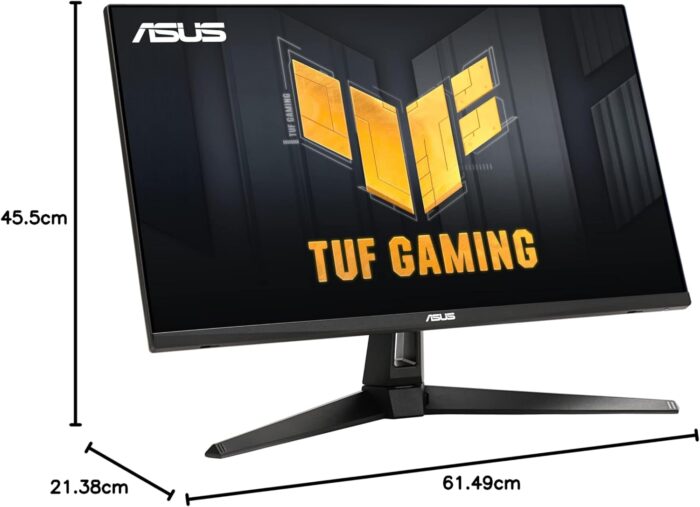 ASUS TUF Gaming VG279QM1A Gaming Monitor – 27-inch, Full HD(1920x1080), 280Hz(OC), Fast IPS, ELMB Sync, 1ms (GTG), Freesync Premium™, G-Sync compatible, Variable Overdrive, 100% sRGB, HDR - Image 9