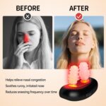 AHHALFFY Red Light Therapy Device for Nose, Red Light Nose Therapy for No More Colds, Nasal Soothing Device, Portable Treatment for Sinus Relief, Non Invasive Home Use - Image 5