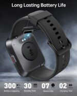 VRPEFIT Smart Watch for Men [Answer/Make Call], 1.7" Touchscreen Fitness Tracker with Heart Rate Blood Oxygen Sleep Monitor Compatible with iPhone & Android, Alexa Built-in, IP68 Waterproof Watch - Image 8